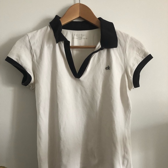 Calvin Klein vneck polo - Picture 2 of 3
